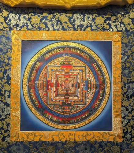 Tibetan thangka painting - tibetan,