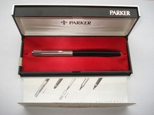 C1970S VINTAGE PARKER FIBRE TIP PEN IN ITS ORIGINAL BOX & INSTRUCTIONS