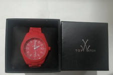 Toy Watch Red Velvet Touch Womens Strap Watch