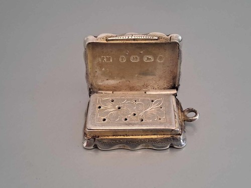 Solid silver vinaigrette - solid,