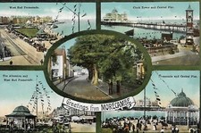 MORECAMBE - Multi View -  Postcard ref M3