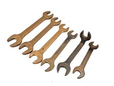 Set 6 x Snail Brand Slim Spanner Open Ended Worckshop Tools