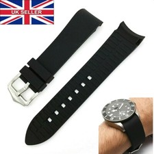 23mm 24mm Curved End Black