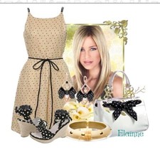 Kate Moss Topshop 50s Cream