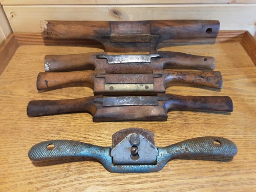 Various antique wooden - wooden, handle
