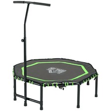 Homcom foldable trampoline - trampoline, w/