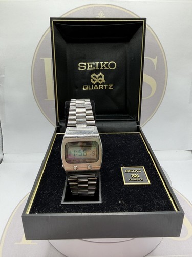 Seiko quartz lcd digital watch - seiko,