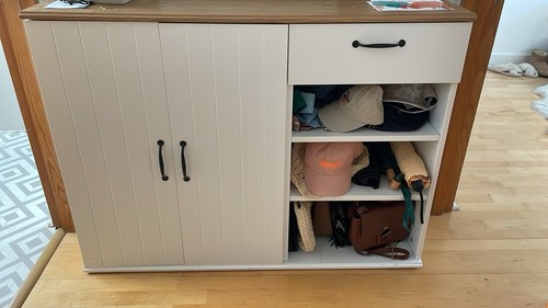 Ikea white hallway sideboard - ikea,
