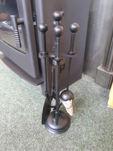 Black companion set of - 16",