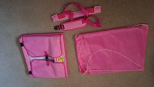Pink portable child's activity