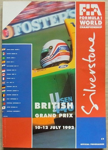 British grand prix 1992 - grand,
