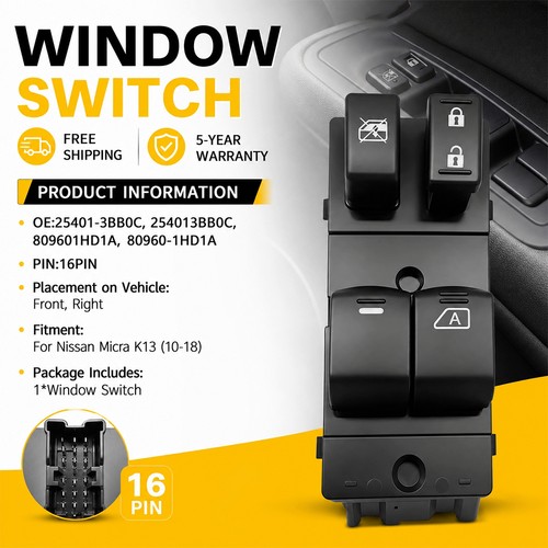 Right driver side power window - power,