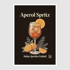 Vintage Style Aperol Spritz
