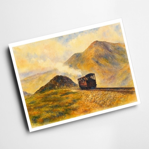 Print ascending snowdon - -,
