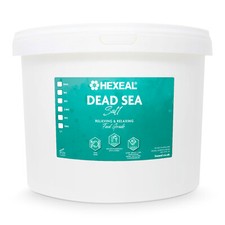 Hexeal Dead Sea Salt 250g – 10kg Bucket of 100% Natural Coarse Food Grade Salt