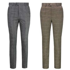 Men’s Tweed Check Trousers