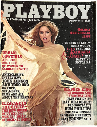 Playboy magazine january 1981 - magazine,