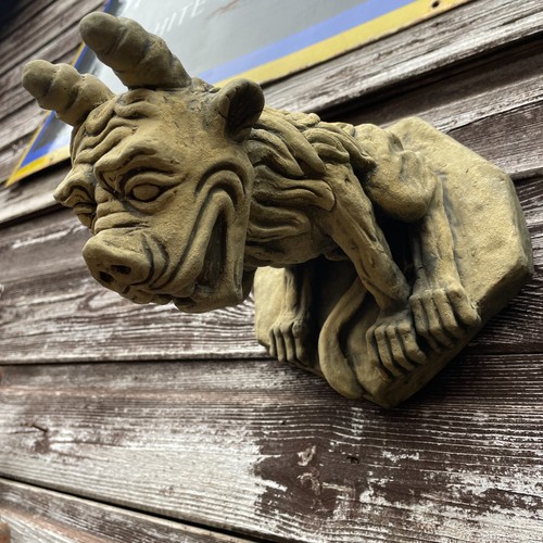 Strasbourg horned gargoyle