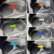 Corsa D VXR - Deluxe Carbon Fibre Effect Cup Holder Insert With 3D VXR Logo