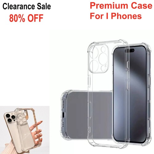 Clear case for iphone pro - clear, 12