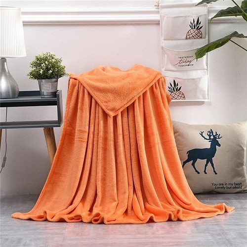 Plain blanket throw - plain, warm