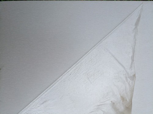 Brushed zinc effect matt - effect,