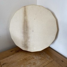 Vintage Native American Shaman Drum Deer Hide Sinews Handmade Pagan