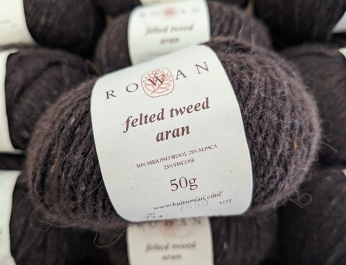 Rowan felted tweed aran yarn - aran, yarn'
