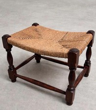 Vintage Rush Seat Stool