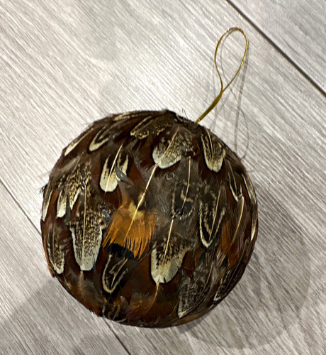 Brown feather christmas - feather,