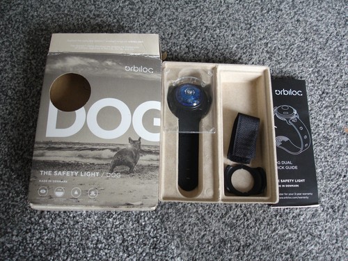 Orbiloc dog safety light - dog,