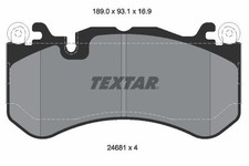 Front Brake Pad Set Fits Mercedes-Benz Puch Textar 2468101 1 Year Warranty