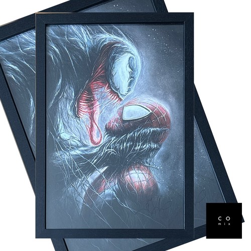 Venom spider man framed - venom, &