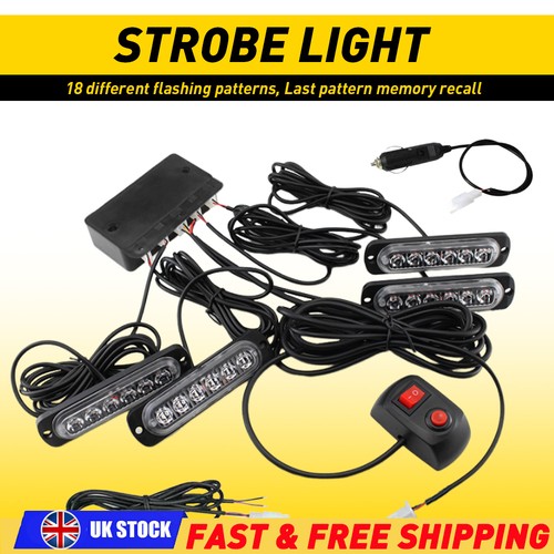 Led amber recovery strobe - amber,