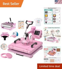 Digital 5-in-1 Heat Press