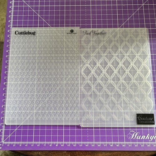 Geometric embossing folders - geometric,