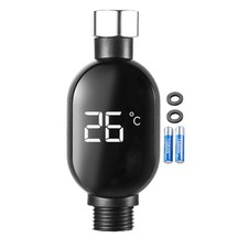 Digital LED Display Shower Thermometer Water Temperature Gauge Instant-Read