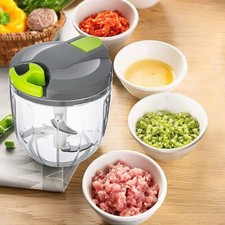 Fruits Hand Power Mincer Speedy Chopper Meat Grinder Manual Food Chopper