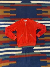 Vintage Fila Women’s Tracksuit Top Size 6 Soft Red Italy