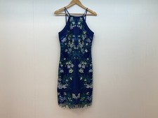 Karen Millen Navy Lace Overlay