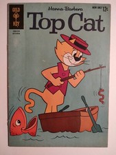 1962 Gold Key Comics - TOP CAT - Comic Book - Oct # 4 First Gold Key Issue Nice