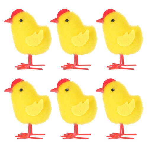6pcs yellow plush - 6pcs,