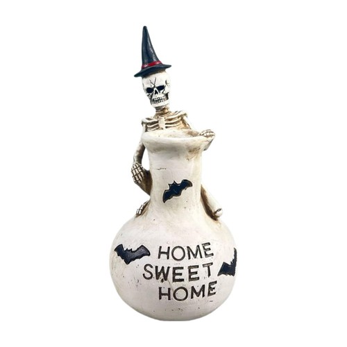 Vase gothic retro skull - vase,