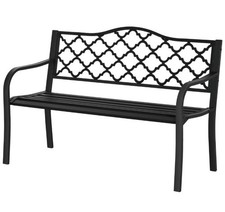 2-Seater Garden Bench Cast