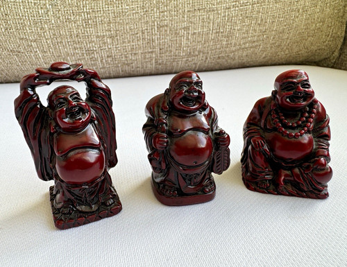Set vintage chinese red - set, 3