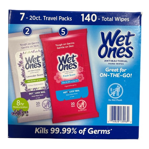 Wet ones antibacterial - wet, hand
