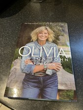 Signed Olivia Newton John: Don't stop believing book. New 1st/1st. Hardback 2018