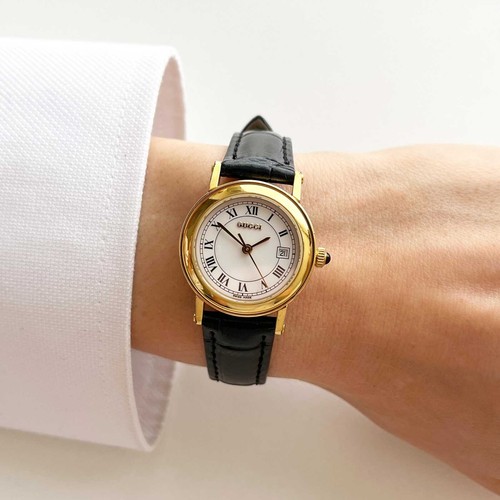 Gucci gold vintage womens - gucci,