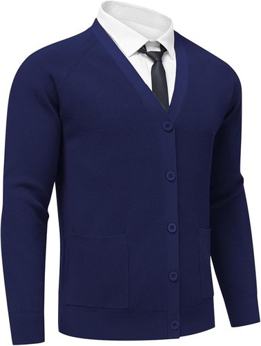 Mens plain knitted neck - plain,