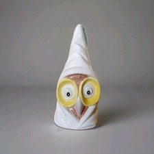 Royal Worcester porcelain candle snuffer Owl